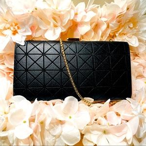 LaBante London Black Joel Clutch Vegan
